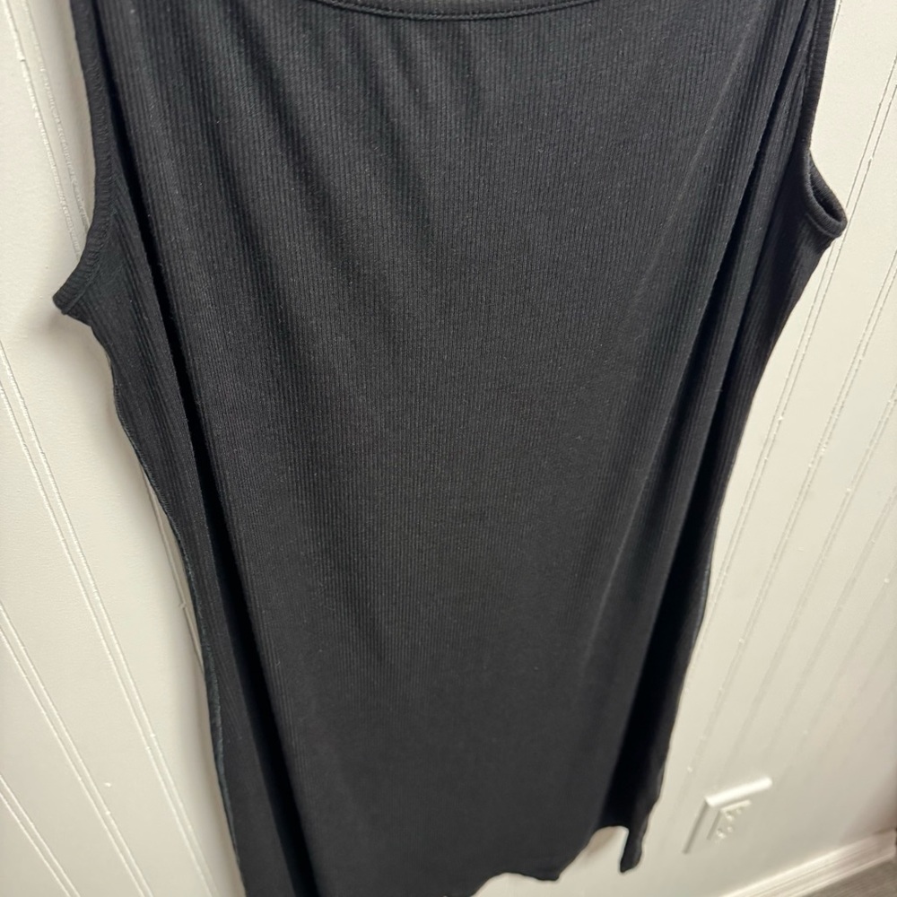 Skims Fits Everybody Slip Dress Onyx XL - Picture 4 of 8